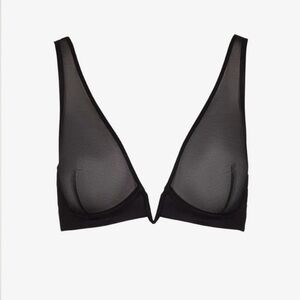 Commando Mesh Plunge Underwire Bra